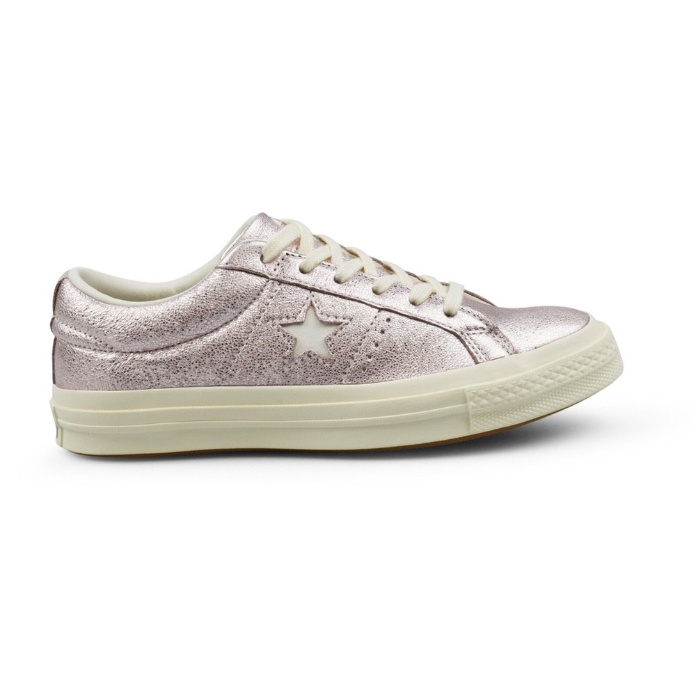 Pink Metallic One Star Ox Converse